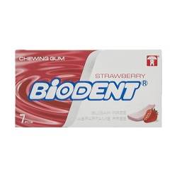 بایودنت آدامس مینی استیک توت فرنگی